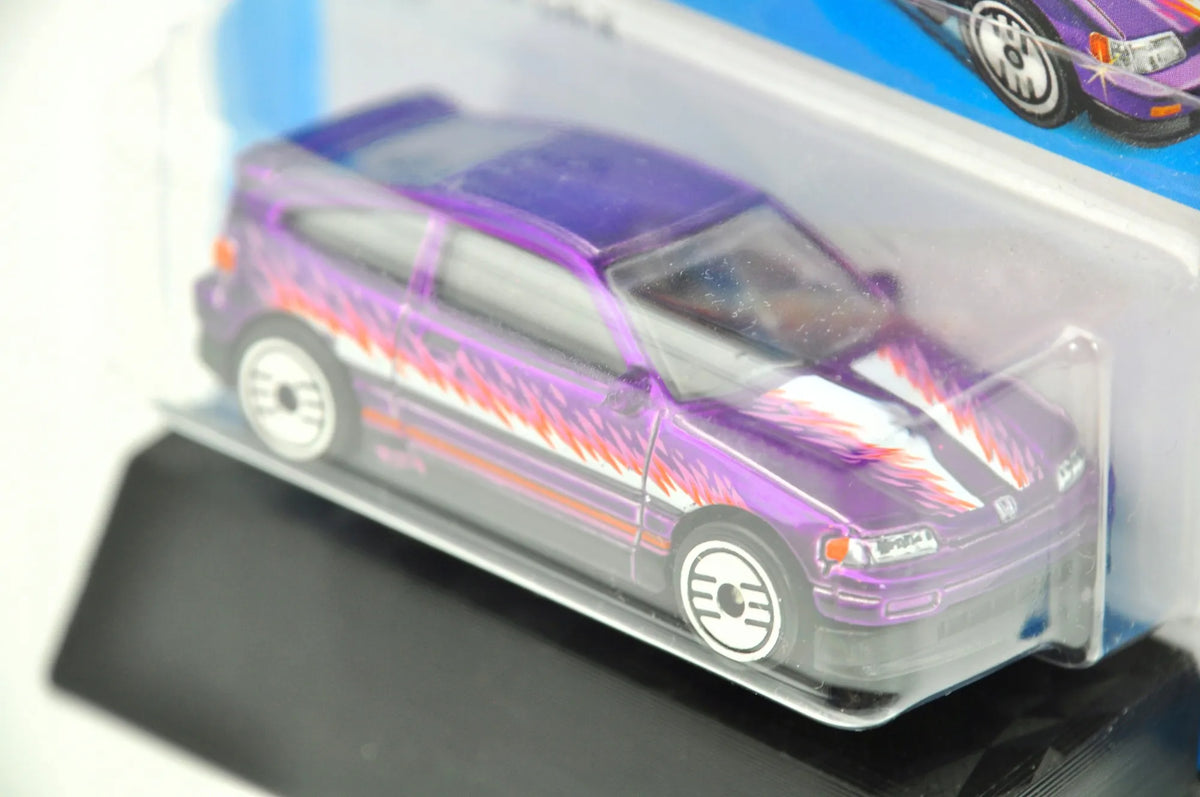 '88 Honda CRX Ultra Hots Hot Wheels 2024 Fioletowy 1:64 Samochód Osobowy – zdjęcie 4