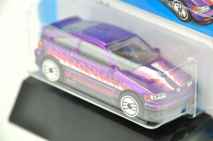 '88 Honda CRX Ultra Hots Hot Wheels 2024 Fioletowy 1:64 Samochód Osobowy – zdjęcie 4