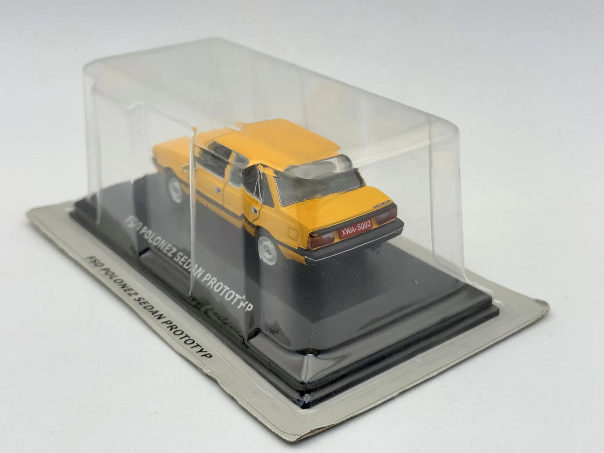 FSO POLONEZ SEDAN PROTOTYP Legendy FSO De Agostini Żółty 1:43 – zdjęcie 4