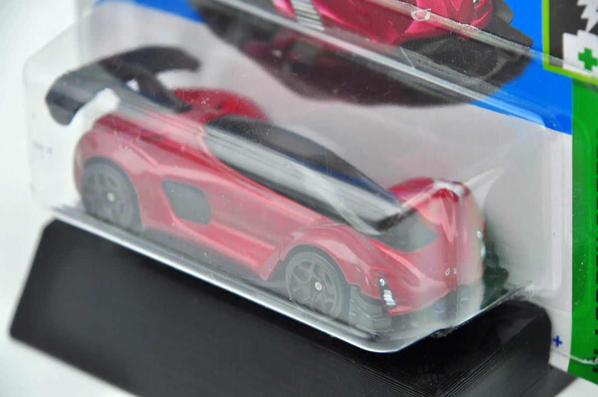 CZINGER 21C, Hot Wheels 2024, Resoraki, Die cast HTC92-N521, Czerwony, 1:64 – zdjęcie 4