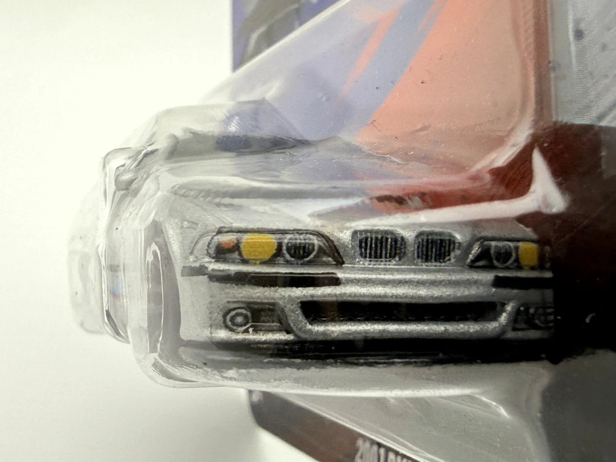 2001 BMW M5 SILVER Hot Wheels 2025 Srebrny 1:64 2xMetal – zdjęcie 4