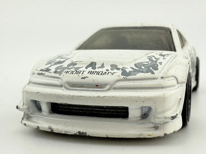 CUSTOM '01 ACURA INTEGRA GSR, Boost Brigade, Hot Wheels 2015, Biały, 1:64 – zdjęcie 4