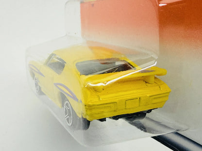 Pontiac GTO Matchbox 1997 Matchbox Series 1:64 Blister Żółty Muscle Car – zdjęcie 4