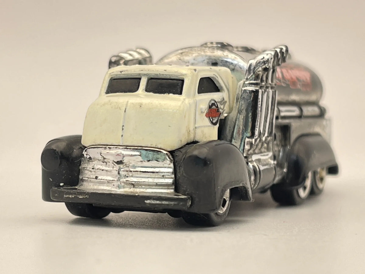 FAST GASSIN, Hot Wheels, Resoraki, Die cast, Srebrny, 1:64 – zdjęcie 4