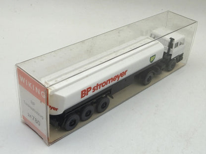 Bp-Tanksattelzug Wiking Biały 1:87 Made in Berlin West Germany – zdjęcie 4