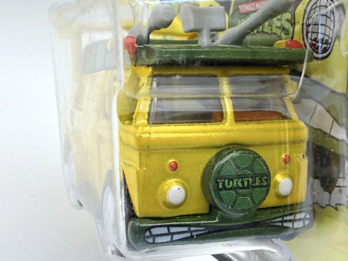 PARTY WAGON Hot Wheels 2024 Żółty 1:64 – zdjęcie 4