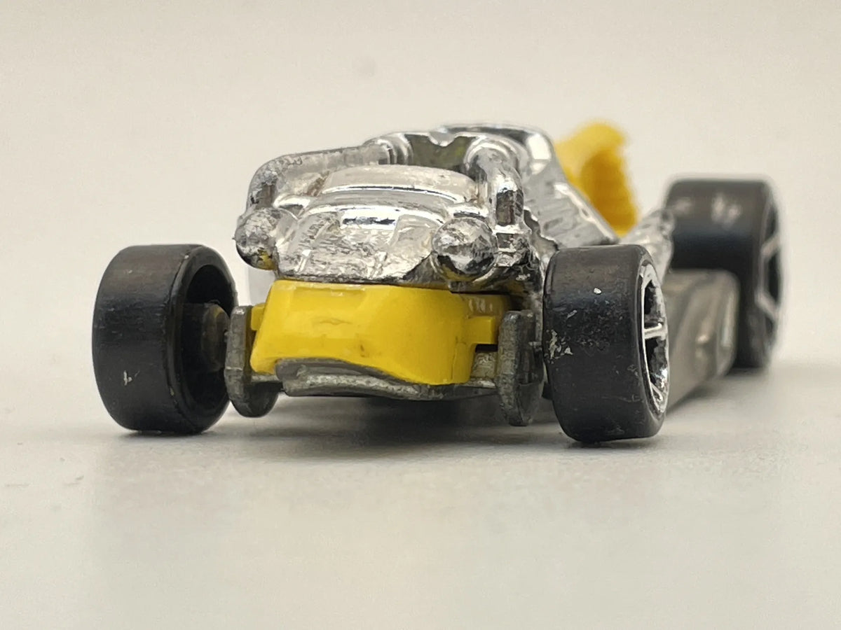 DRAGGIN' TAIL, Hot Wheels, Resoraki, Die cast C41, Żółty, 1:64 – zdjęcie 4