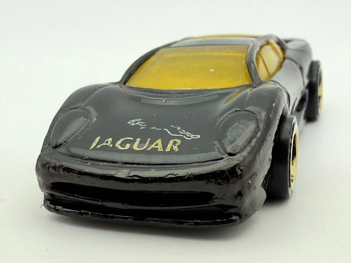 Jaguar Xj220, Hot Wheels 1992, die cast resoraki, 1:64, czarny – zdjęcie 4