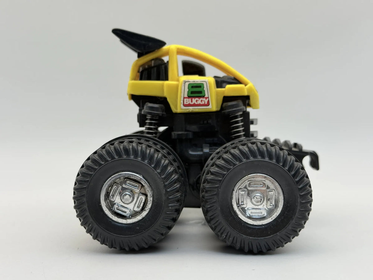 BUGGY TERENOWY TOMY MAD MASHER Tomy 1980 Żółty 1:43 – zdjęcie 4