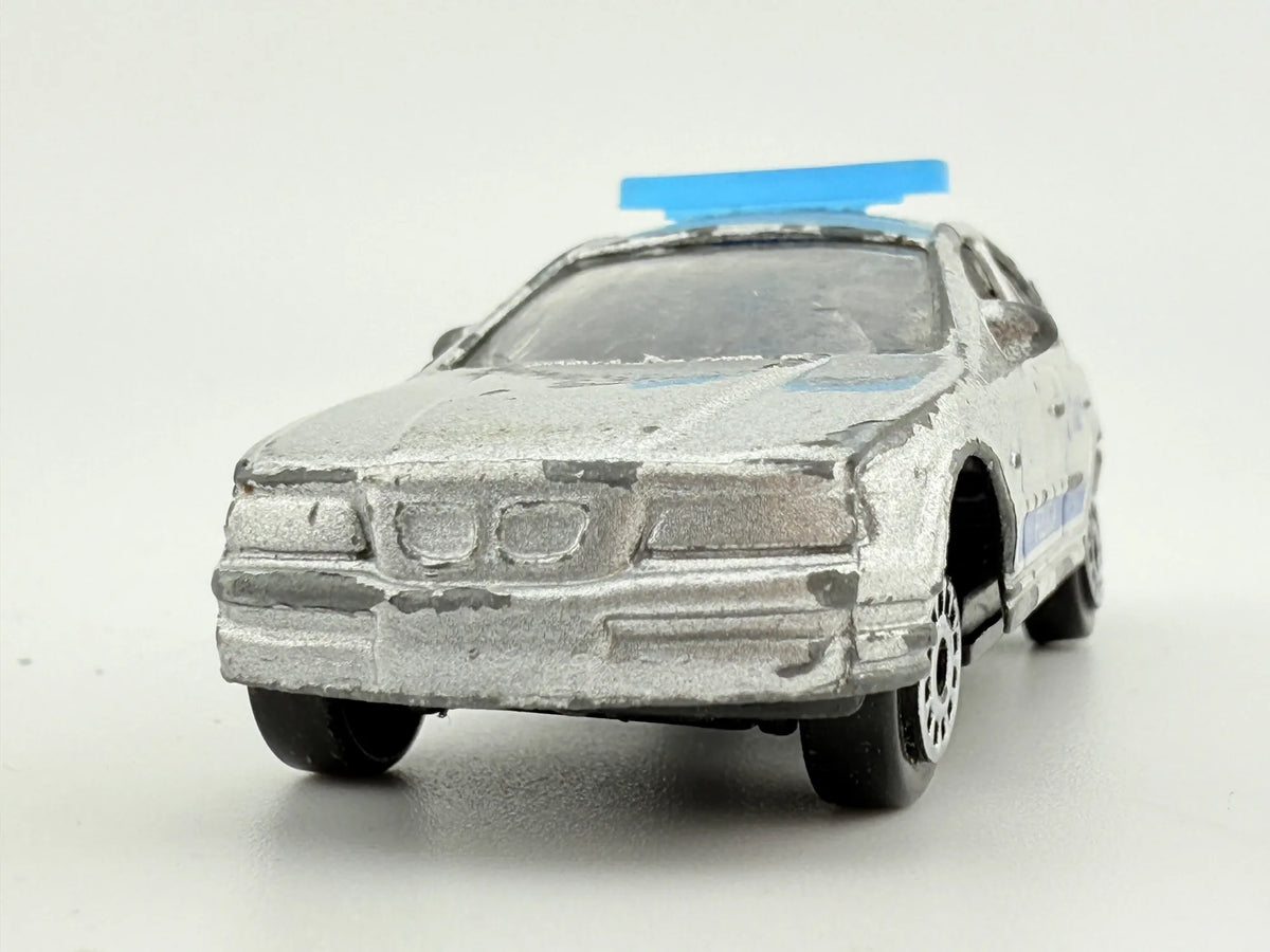 Jak BMW Serii 3 Policja 112, Unbranded, Die cast, Srebrny, 1:64, Resoraki – zdjęcie 4
