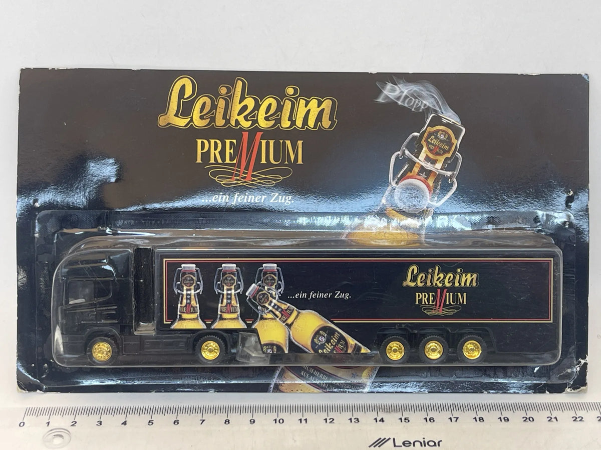 Scania Hümmer 1:87 Ciężarówka Promocyjna Leikeim Premium Blister Czarny – zdjęcie 4