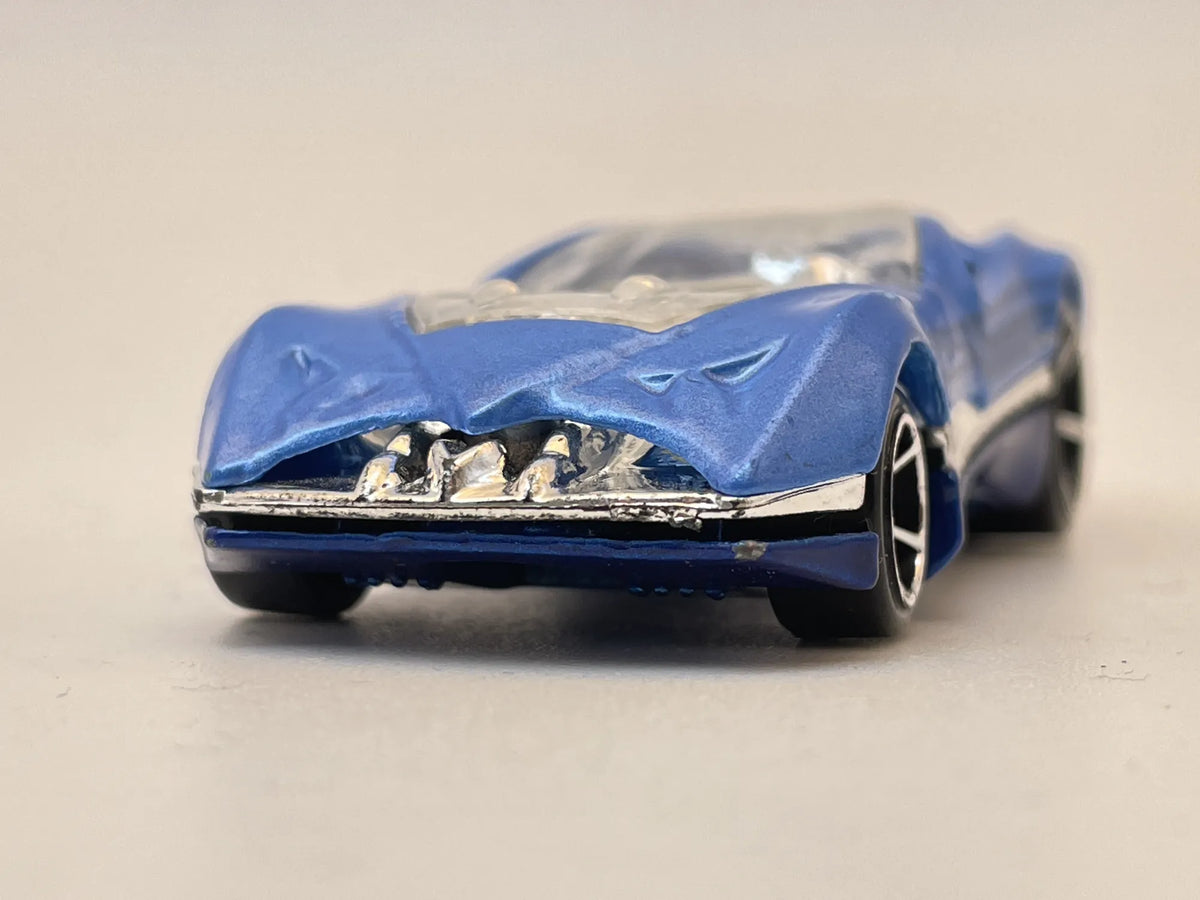 CUL8R, Hot Wheels 2003, Resoraki, Die cast A.37, Niebieski, 1:64 – zdjęcie 4