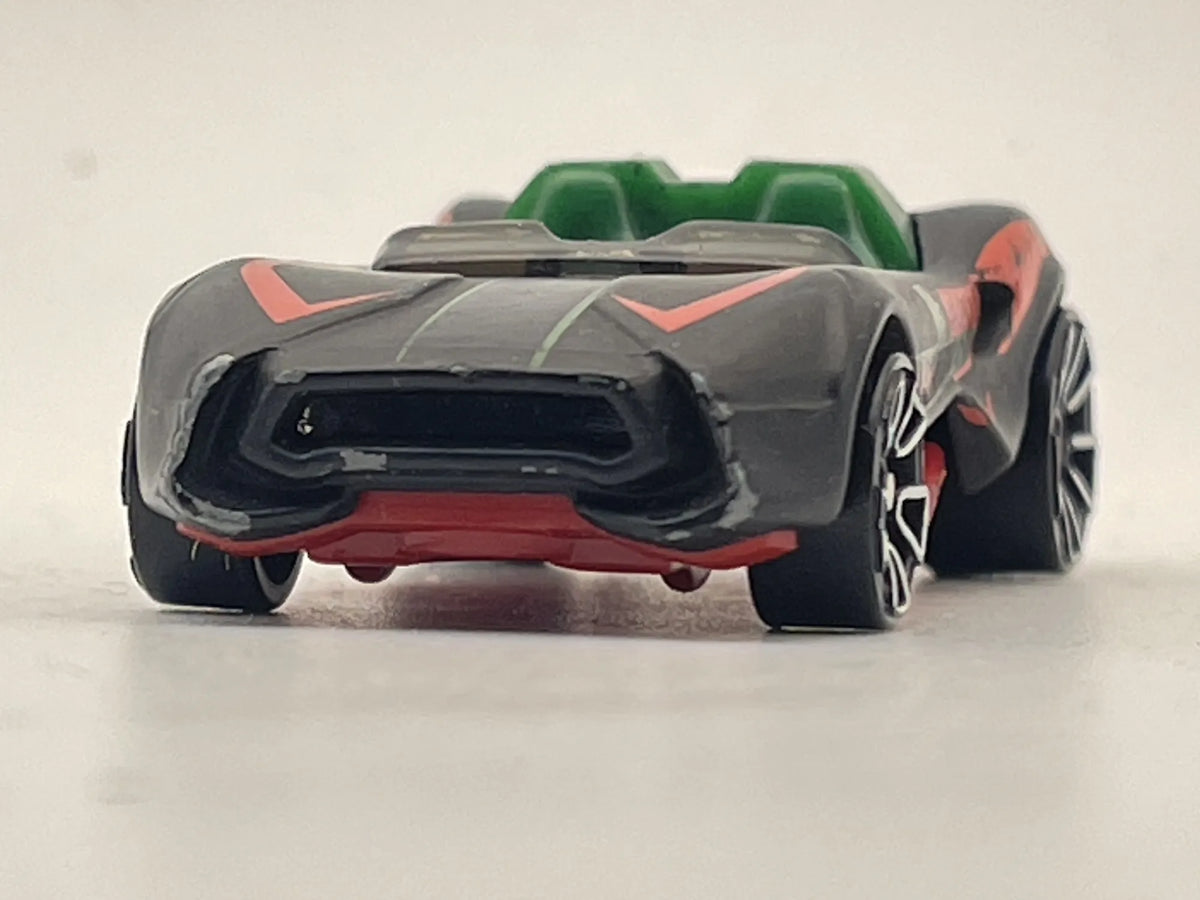 CARBONIC, Hot Wheels 2014, Die cast Hob M35, Czarny, 1:64, Resoraki – zdjęcie 4