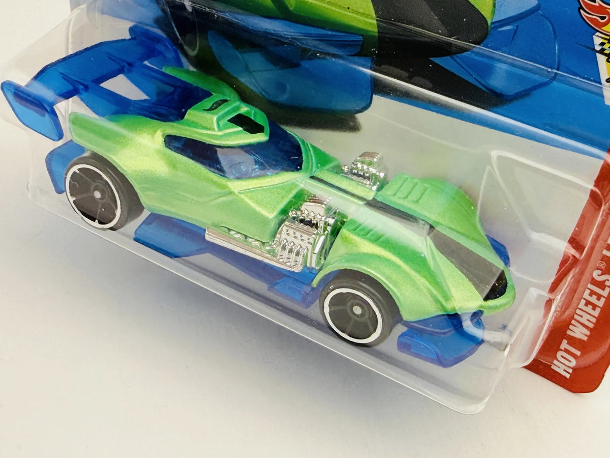 Super Twin Mill Hot Wheels 2025 Let's Race 1:64 Blister Zielony – zdjęcie 4