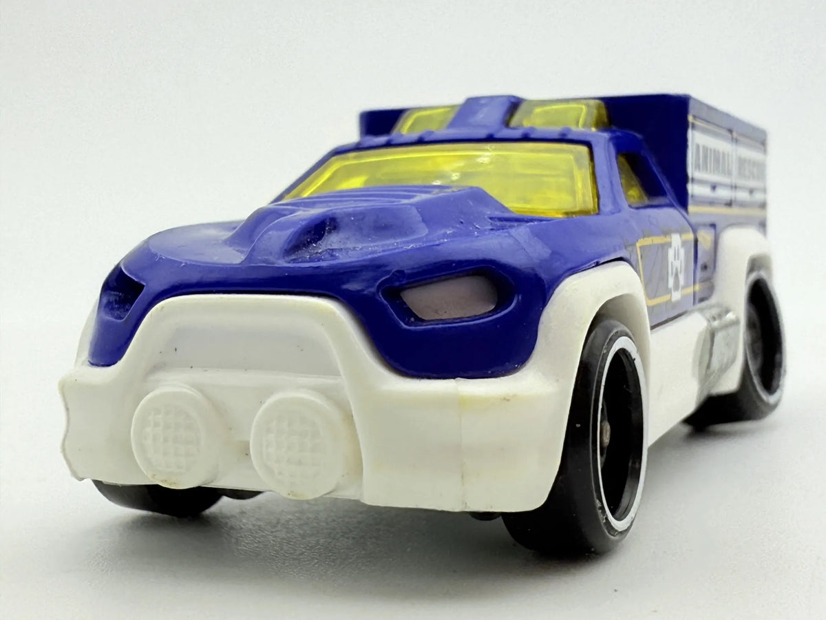 Rescue Duty Hot Wheels Niebieska 1:64 – zdjęcie 4