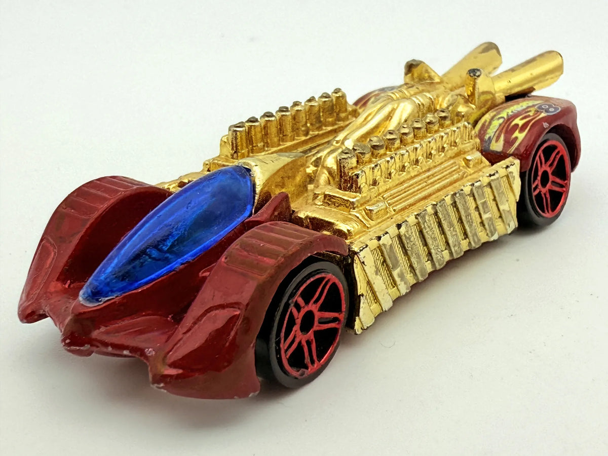 Krazy 8S Hot Wheels Złoty 1:64 – zdjęcie 4