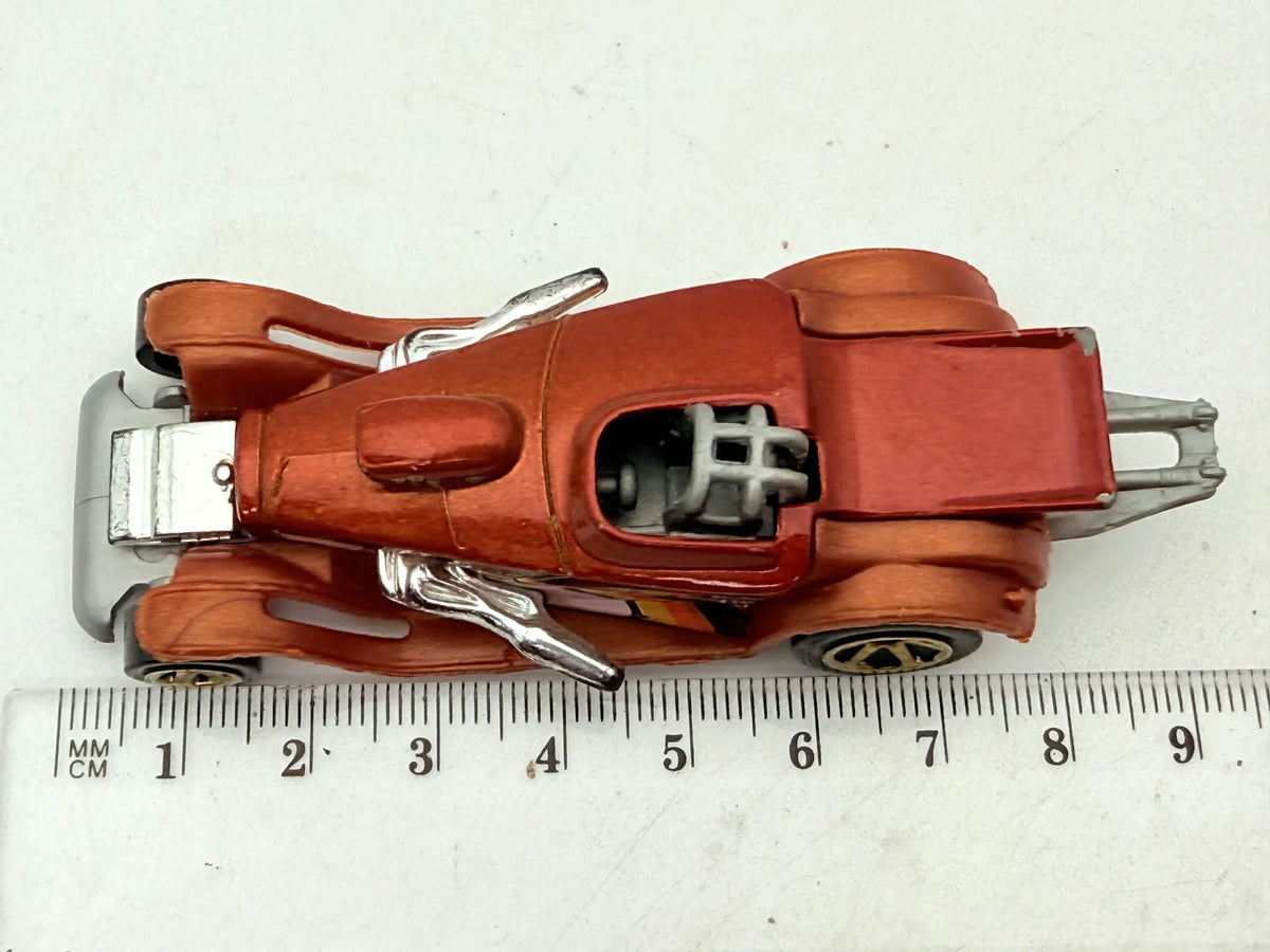 Super Comp Dragster Hot Wheels 1997 1:64 Miedziany – zdjęcie 4