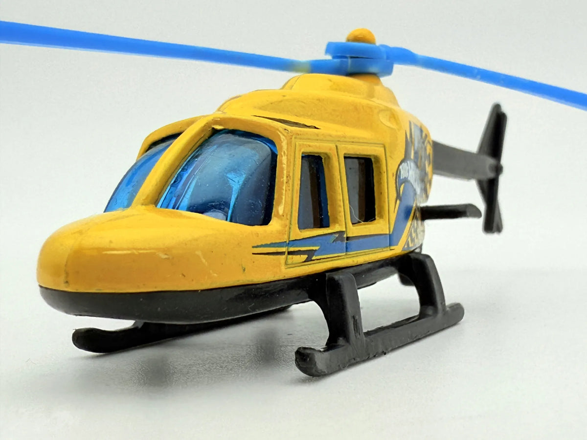 Helikopter Propper Chopper, Hot Wheels 1989, resoraki, die cast, 1:60 – zdjęcie 4
