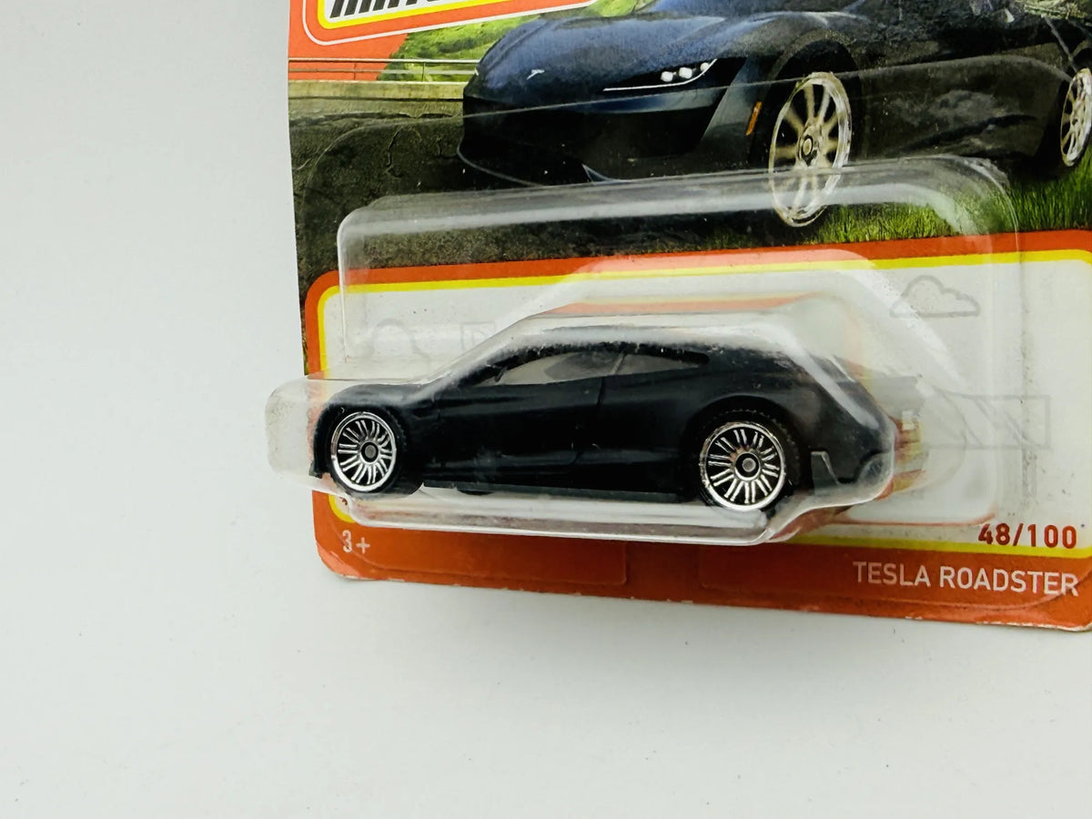 Tesla Roadster Matchbox 2023 Superfast 1:64 Blister Brązowy – zdjęcie 4