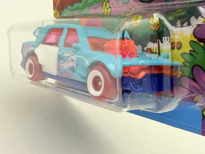 TIME ATTAXI Spring Series Hot Wheels 2023 Niebieski 1:64 – zdjęcie 4