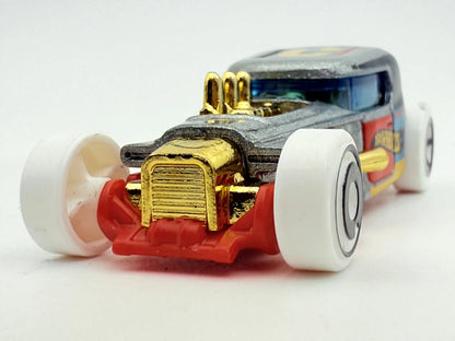 Mod Rod, Hot Wheels 2019, die castfyb61, resoraki, 1:64, srebrny – zdjęcie 4