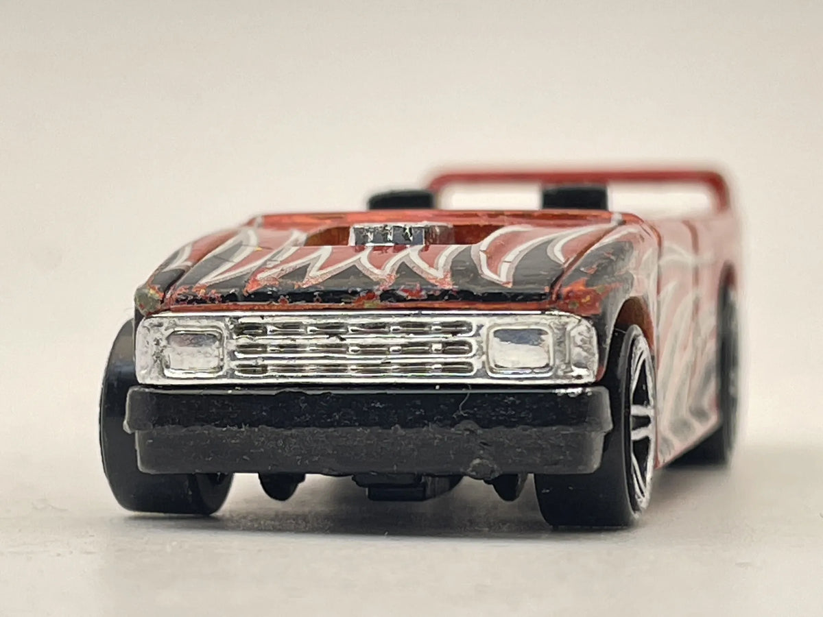 MINI TRUCK, Hot Wheels 1990, Resoraki, Die cast, Czerwony, 1:64 – zdjęcie 4
