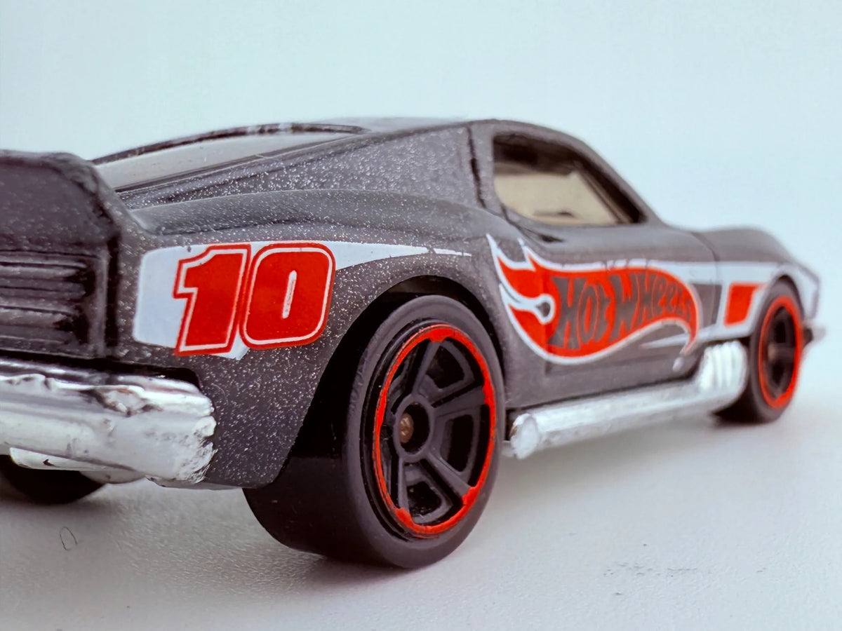 Chevrolet Corvette Sting Ray C2 Mainline Hot Wheels Czarny 1:64 – zdjęcie 4