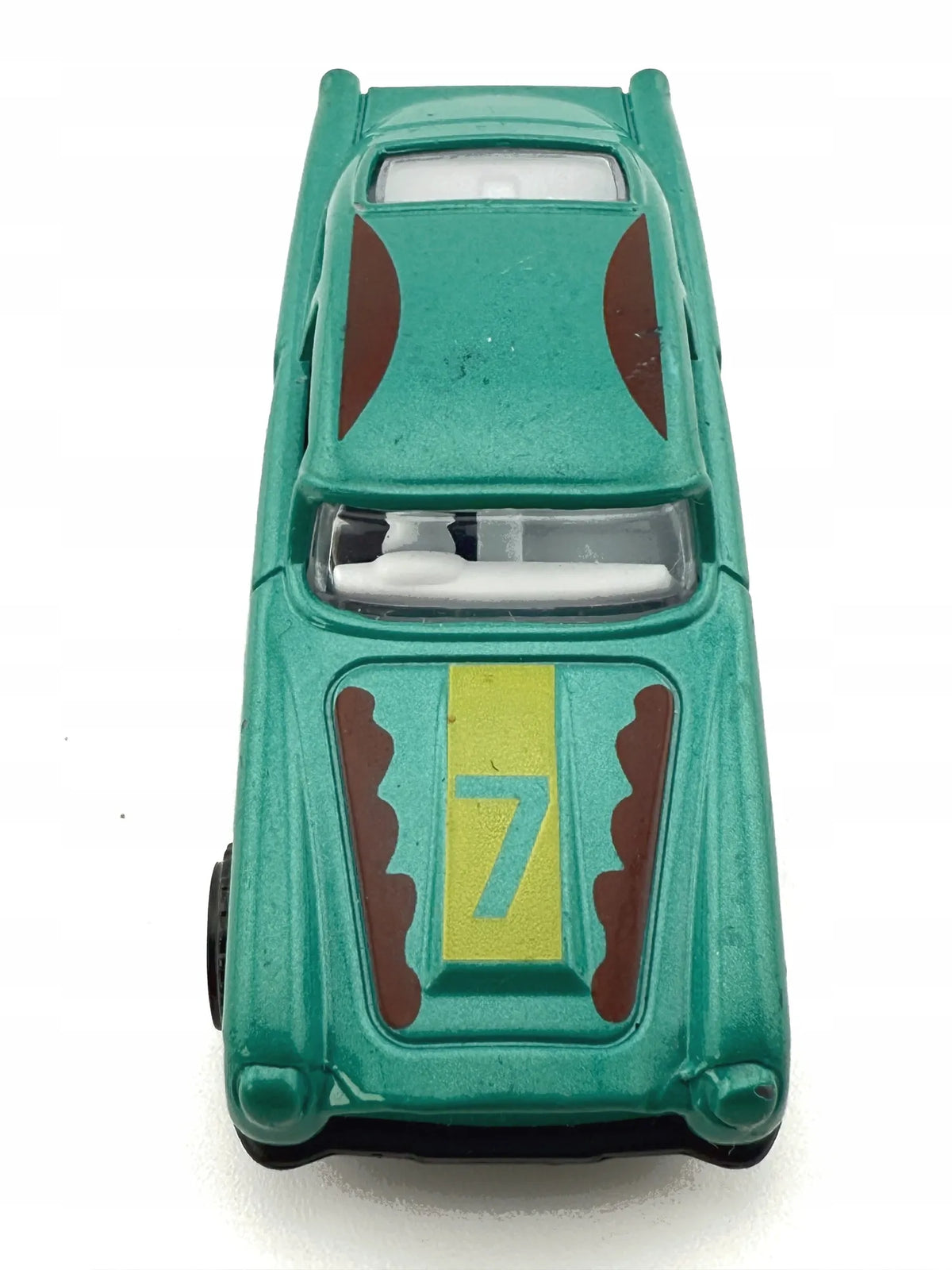 Klasyczne Coupe Z Lat 50. Metal Machines Teamsterz Turkusowy 1:64 – zdjęcie 4