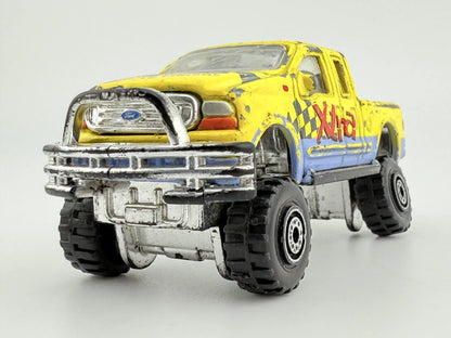 FORD F-SERIES, Ffaltoy, Die cast 193, Żółty, 1:64, Resoraki – zdjęcie 4