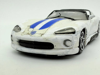 Dodge Viper Bburago Biały 1:43 Made in Włochy – zdjęcie 4