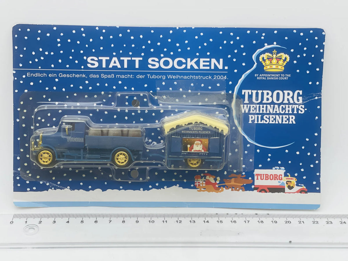 Ciężarówka Zabytkowa Grell 2004 Promotional Model 1:87 TUBORG STATT SOCKEN – zdjęcie 4