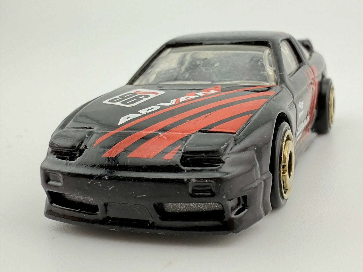 '96 NISSAN 180SX TYPE X, Hot Wheels 2015, Die cast, Czarny, 1:64, Resoraki – zdjęcie 4