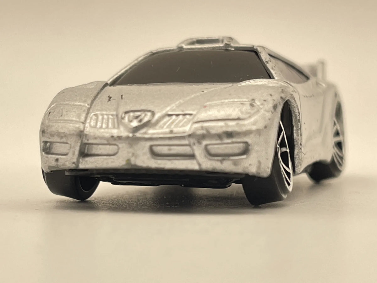 SPORTOWY SAMOCHÓD, MotorMax, Die cast 61436, Srebrny, 1:64, Resoraki – zdjęcie 4