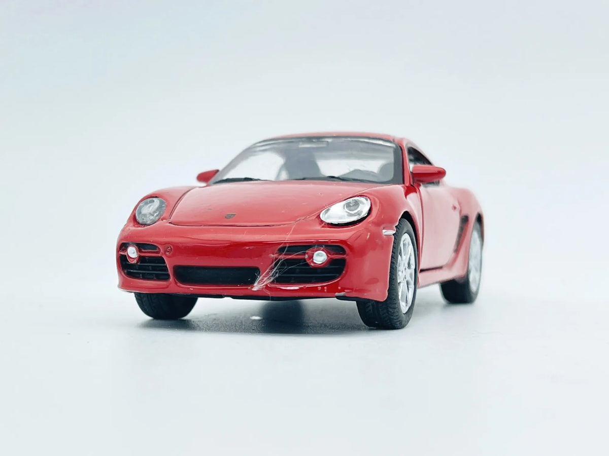 Porsche Cayman S, Welly, Resoraki, die cast, 1:43 – zdjęcie 4