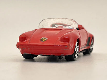 Porsche 911 Speedster Cabrio, Maisto, Resoraki, Die cast 1:64, Czerwony – zdjęcie 4