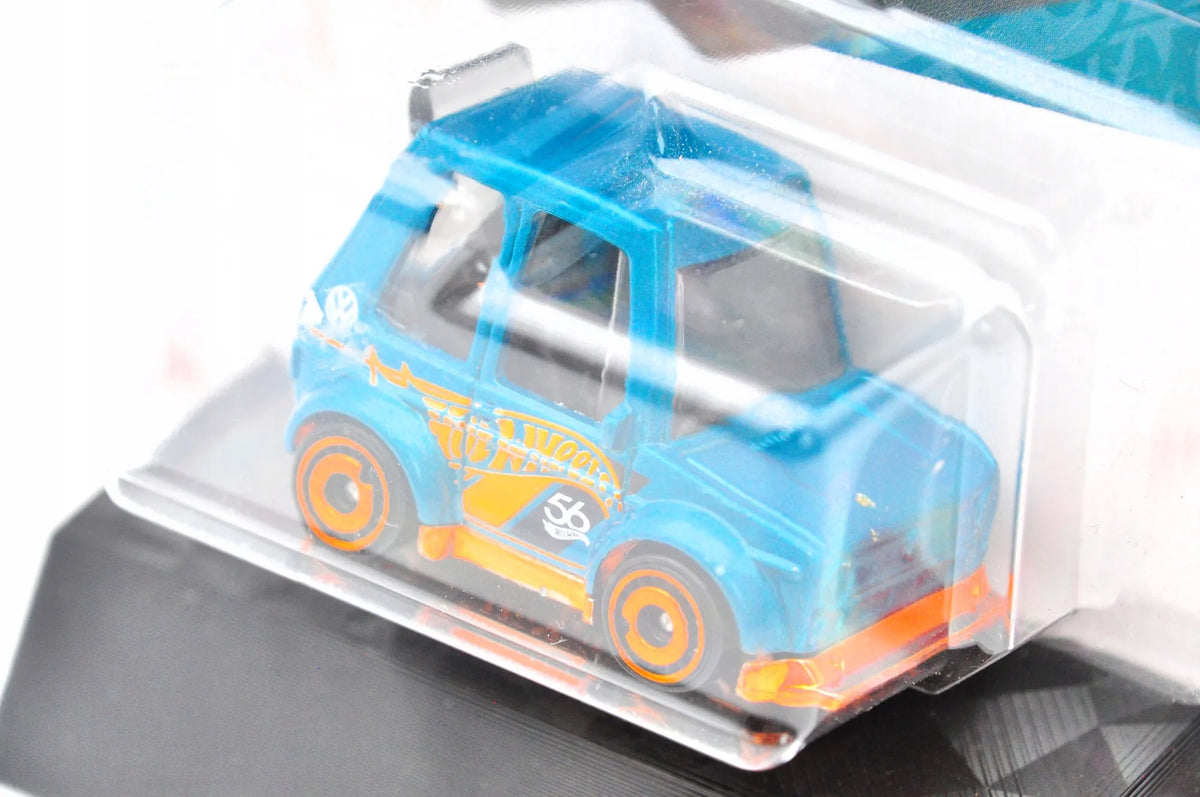 TOONED VOLKSWAGEN GOLF MK1 Hot Wheels 2023 Niebieski 1:64 – zdjęcie 4