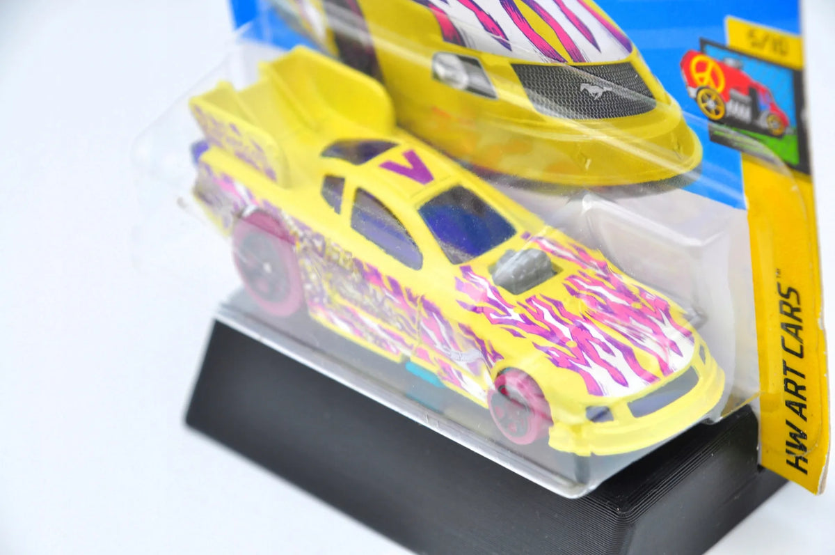 MUSTANG FUNNY CAR Hot Wheels 2024 Żółty 1:64 – zdjęcie 4