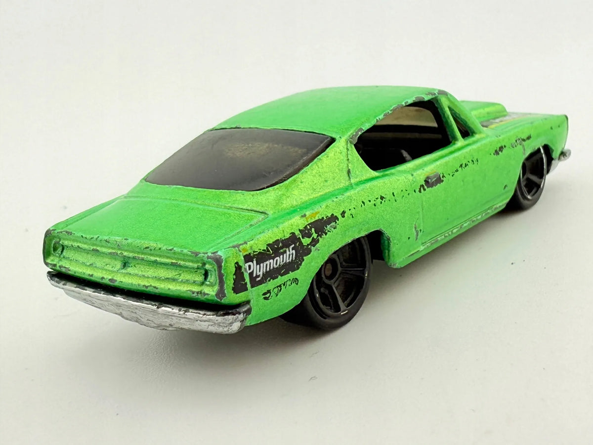Hemi Cuda Hot Wheels Zielony – zdjęcie 4