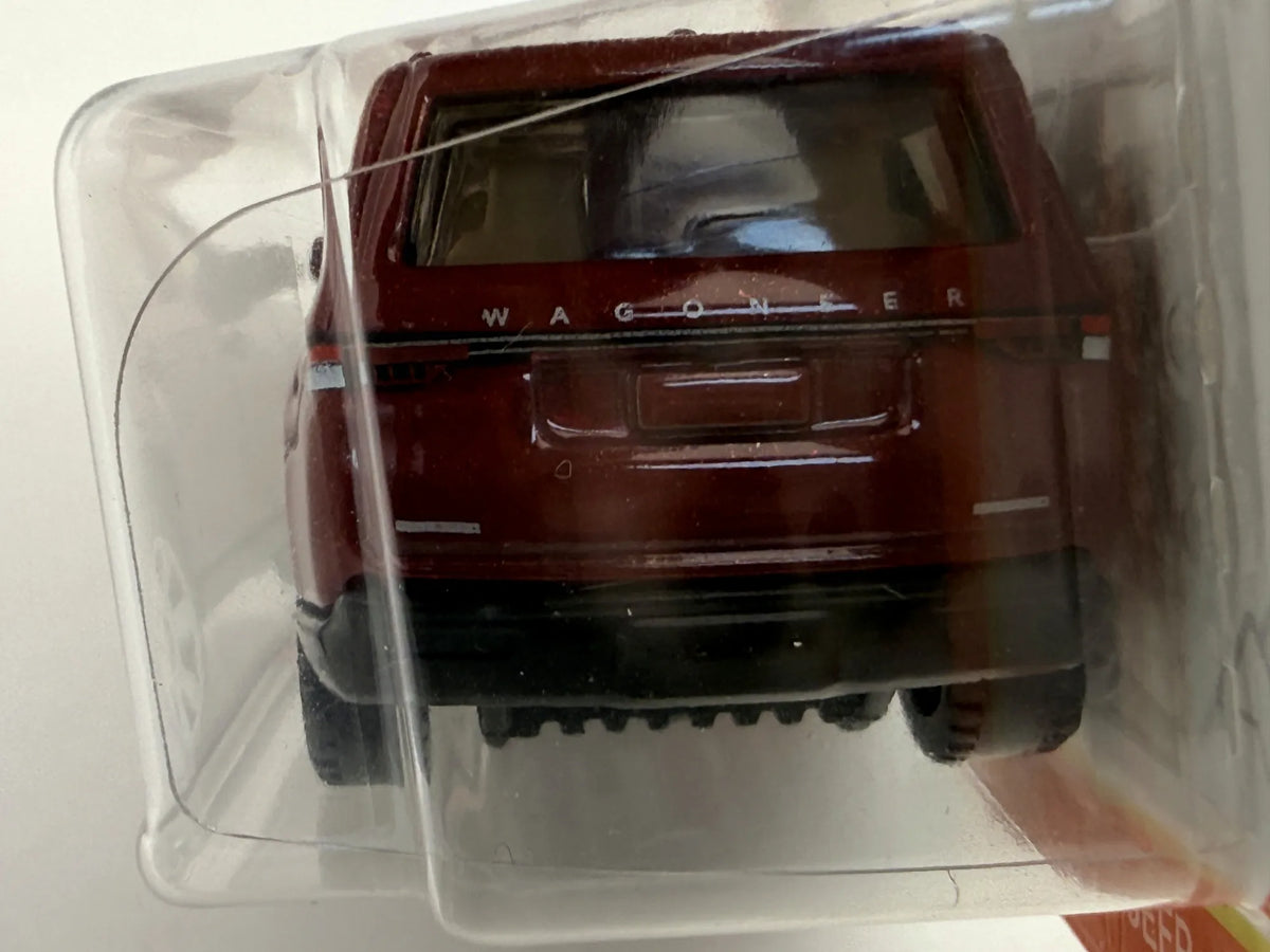 2022 Jeep Wagoneer Matchbox 2024 Bordowy 1:64 Suv – zdjęcie 4
