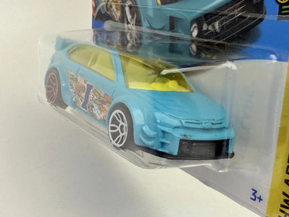 '08 FORD FOCUS HW ART CARS Hot Wheels 2023 Turkusowy 1:64 – zdjęcie 4