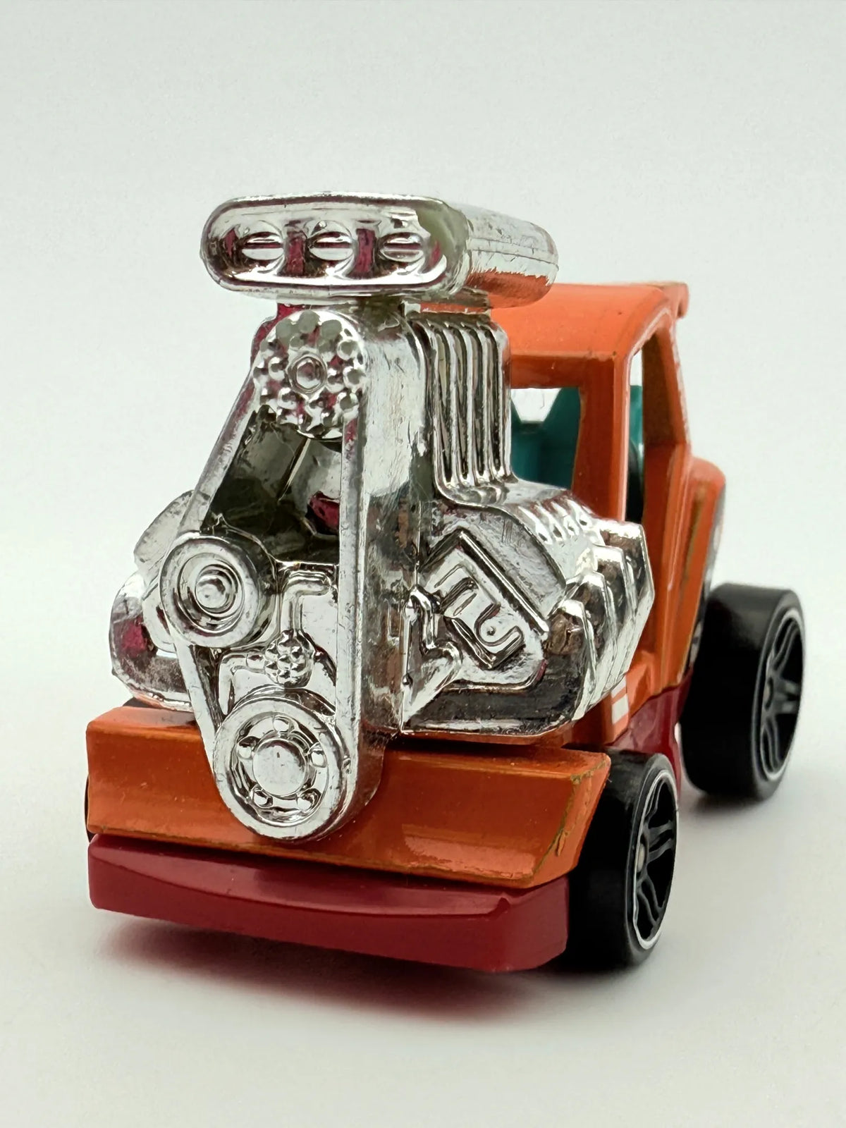 TEE'D OFF 2, Hot Wheels 2018, Die cast FJY29, Resoraki, Pomarańczowy, 1:64 – zdjęcie 4