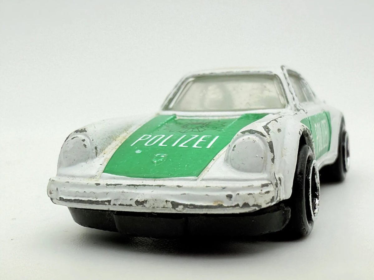 Porsche 911, Welly (?), Policja, Police, die cast resoraki, 1:60 – zdjęcie 4