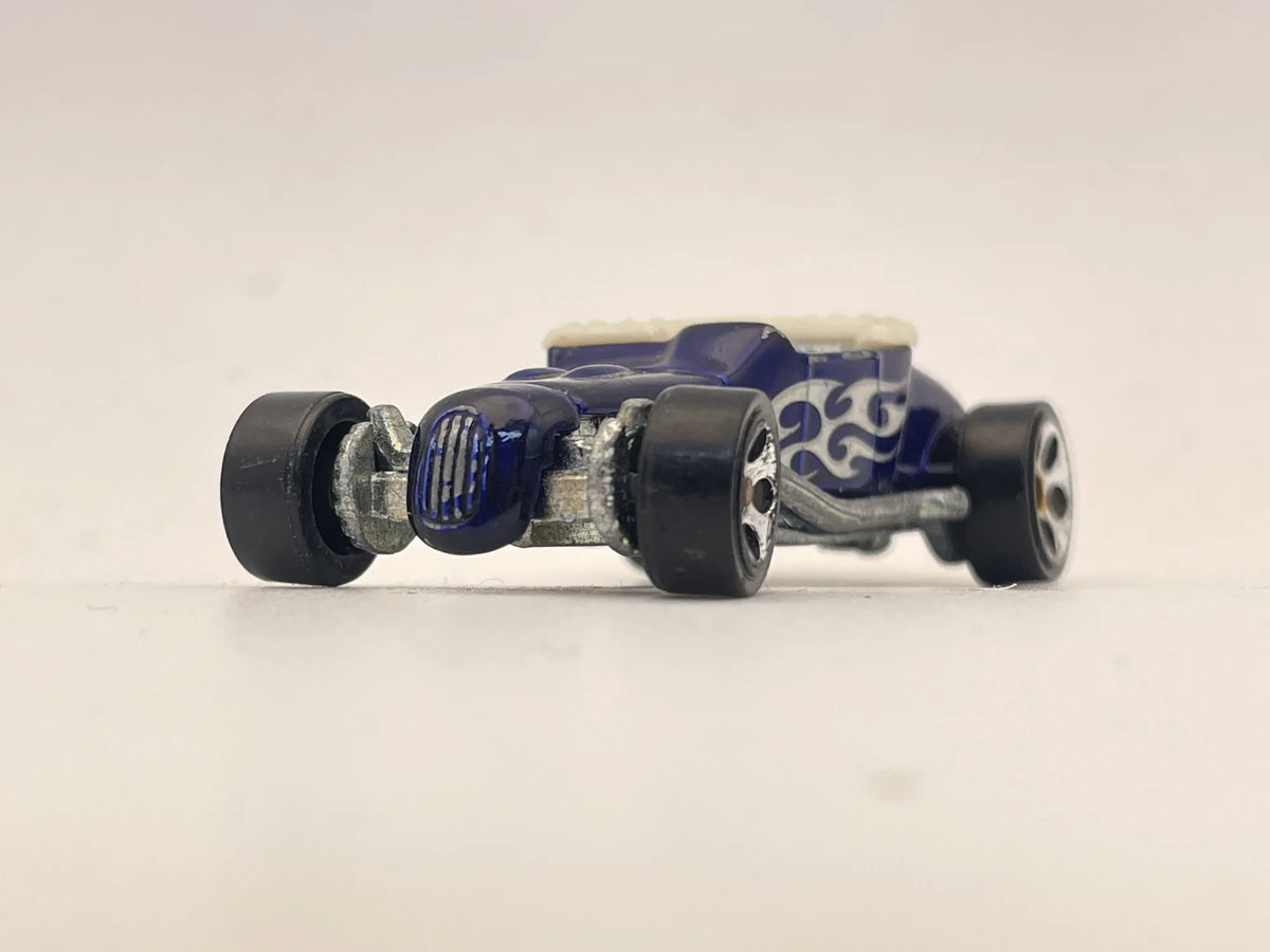 TRACK T, Hot Wheels 1998, Resoraki, Die cast, Niebieski 1:64 – zdjęcie 4