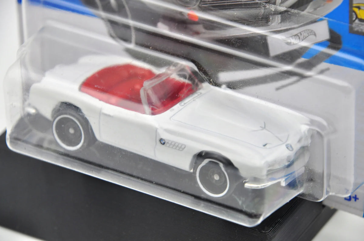 BMW 507, Hot Wheels, Resoraki, Die cast Hkg30-M521, Biały, 1:64 – zdjęcie 4