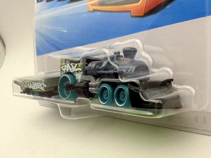 Nitro Rail Track Builder Hot Wheels 2025 Szary 1:64 – zdjęcie 4