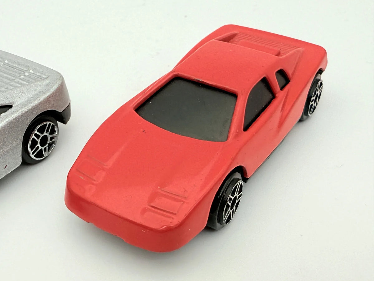 Zestaw 3 Ferrari, Resoraki, die cast, 1:64 – zdjęcie 4