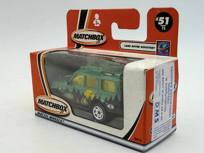 LAND ROVER DISCOVERY Mainline Matchbox 2001 Zielony 1:64 – zdjęcie 4