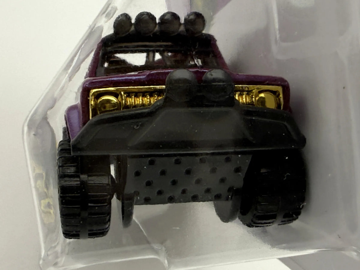 '73 JEEP J10, Hot Wheels 2023, Die cast HDH54 JDM22 Fioletowy 1:64 Resoraki – zdjęcie 4