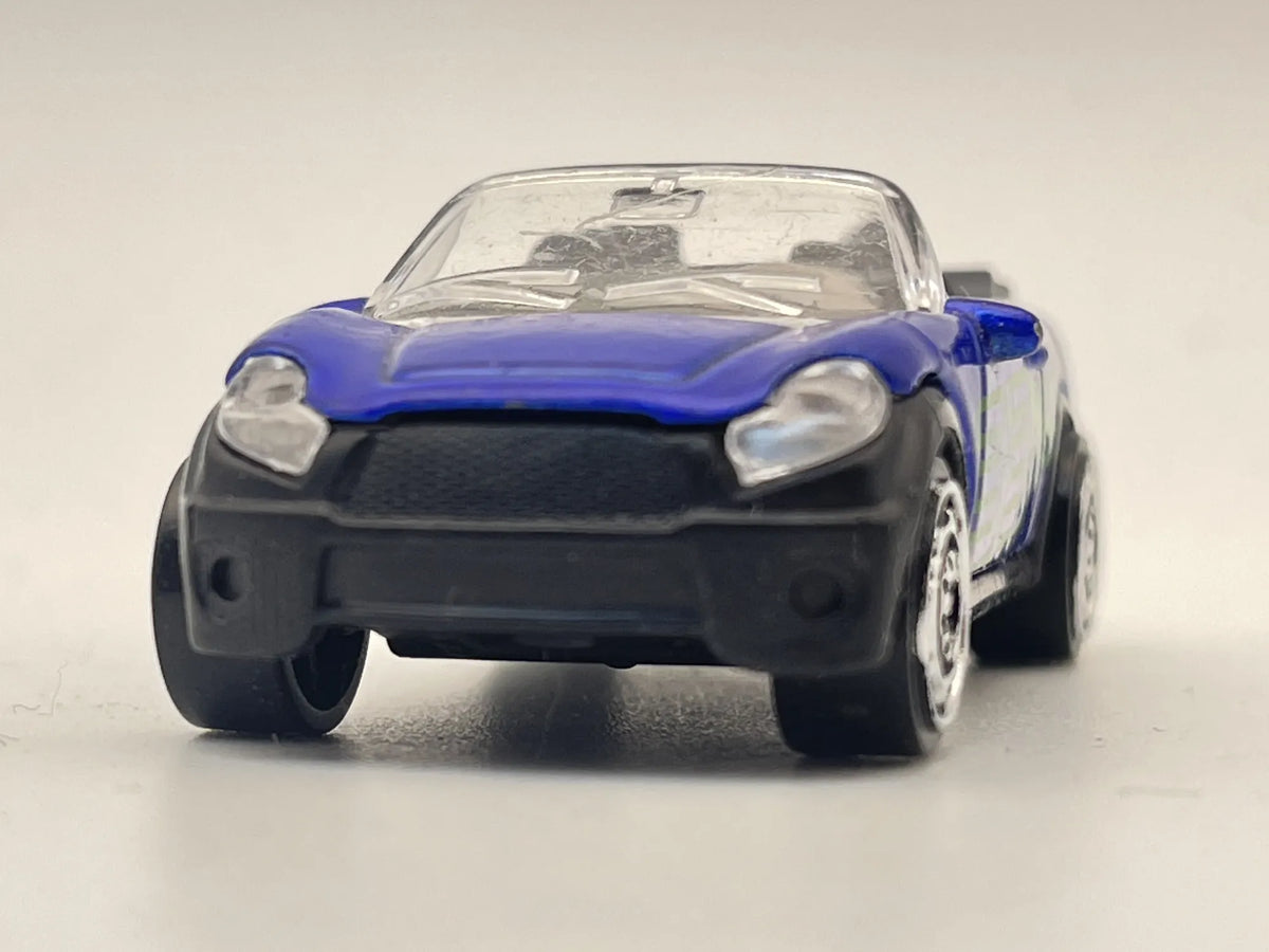 Jak Mini Cooper CONVERTIBLE, Teamsterz, Resoraki TM-9A, Niebieski, 1:64 – zdjęcie 4