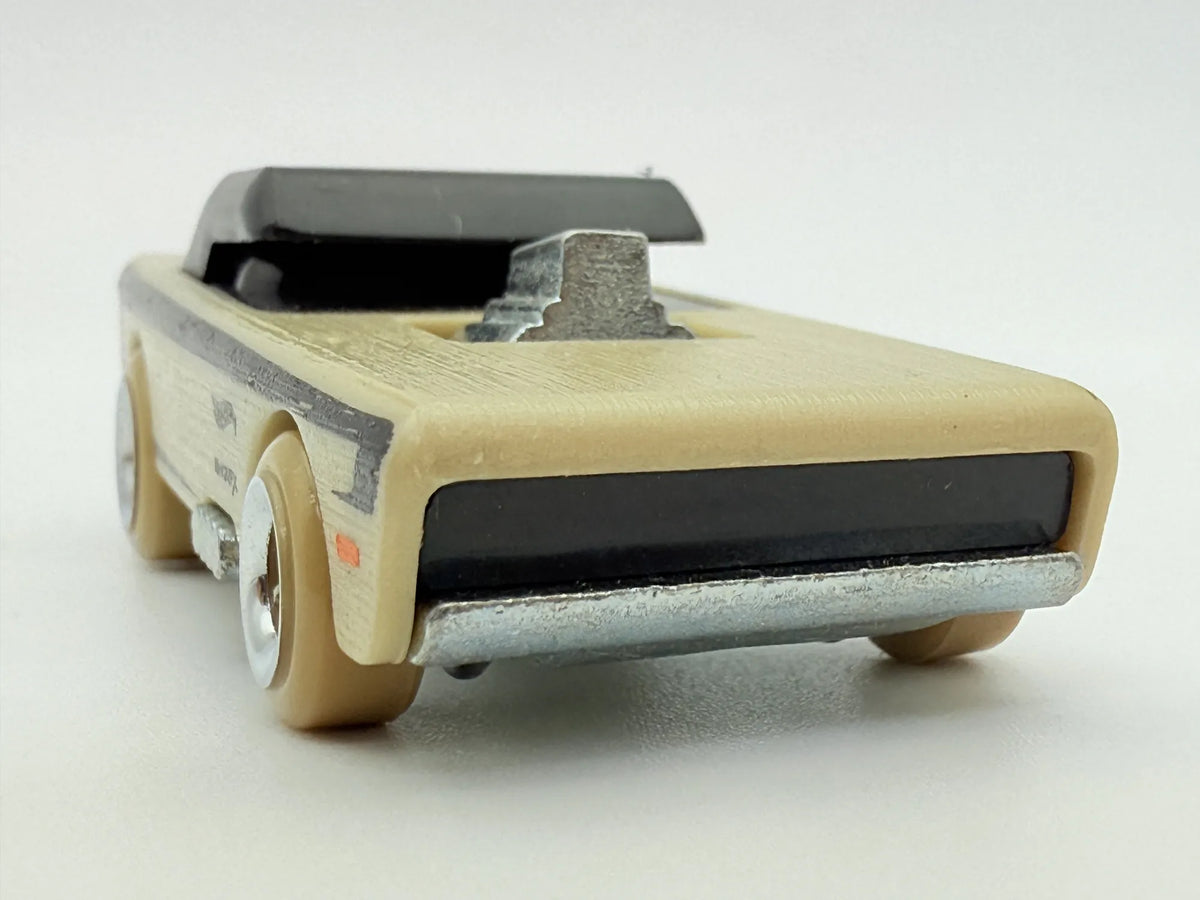 SMALL BLOC, Hot Wheels, Resoraki, Die cast, Beżowy 1:64 – zdjęcie 4